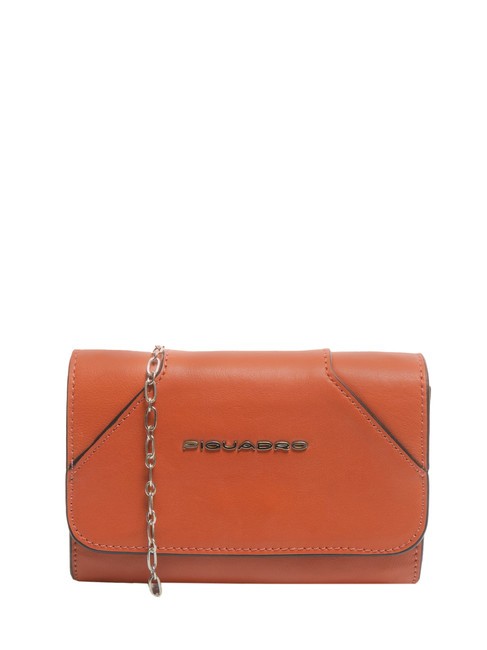 PIQUADRO MUSE Mini bag/marsupio in pelle ARANCIO - Borse Donna