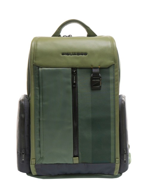 PIQUADRO STEVE Zaino porta pc 15.6" VERDE - Zaini da lavoro porta PC