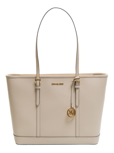 MICHAEL KORS JET SET TRAVEL  Shopping Bag lt cream - Borse Donna