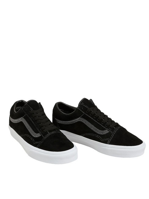 VANS OLD SKOOL Sneakers in pelle suede black - Scarpe Unisex