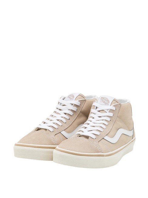 VANS MID SKOOL 37 Sneakers collo alto pelle suede tan/brown - Scarpe Unisex