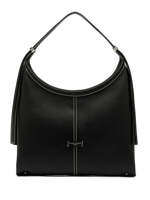 GIANNI CHIARINI NORMA Borsa hobo a spalla in pelle Nero - Borse Donna