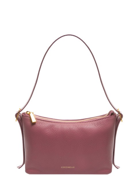 COCCINELLE CHERRY Borsa piccola a spalla in pelle pulp pink - Borse Donna