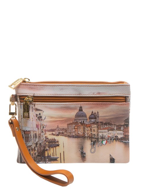 YNOT YESBAG Pochette con polsierina e tasca canal grande - Borse Donna