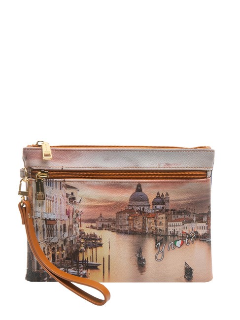 YNOT YESBAG Pochette a bustina con poliserina canal grande - Borse Donna