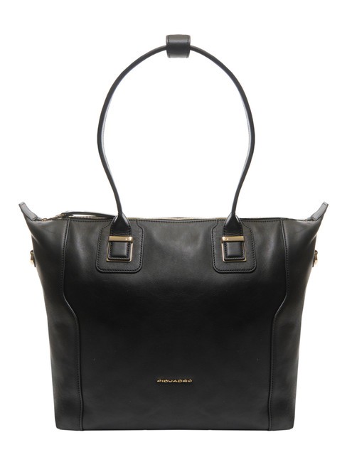 PIQUADRO W99  Shopper a spalla, con tracolla Nero - Borse Donna