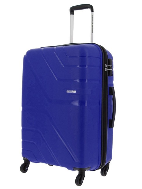 AMERICAN TOURISTER UPLAND Trolley misura grande BLU NAVY - Trolley Rigidi