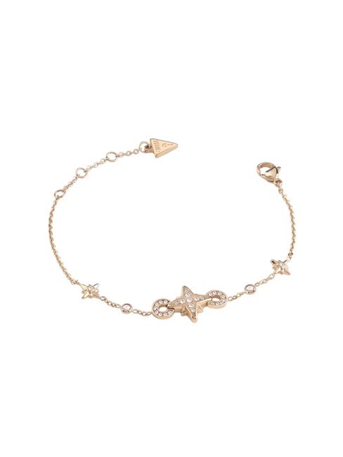 GUESS IN THE SKY Bracciale con stella e zirconi yellow gold - Bracciali Donna