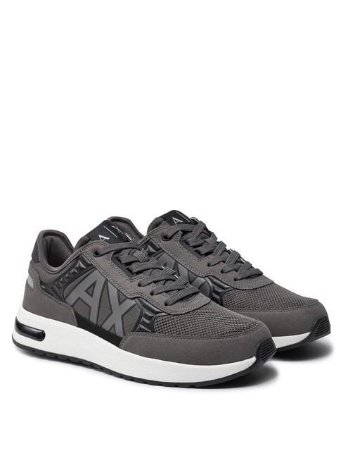 ARMANI EXCHANGE DUSSELDORF Sneakers Uomo iron+black - Scarpe Uomo