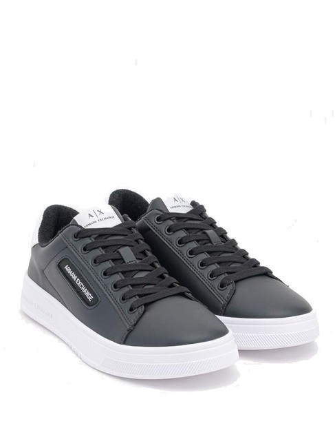 ARMANI EXCHANGE A|X LOGO Sneakers  black+op.white - Scarpe Uomo