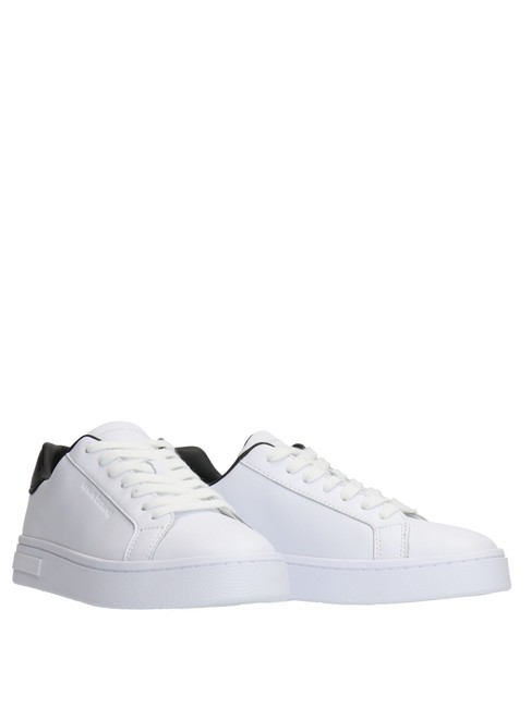 ARMANI EXCHANGE A|X Sneakers in pelle multicolor   op white black - Scarpe Donna