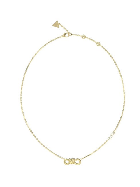 GUESS MODERN LOVE Collana con nodo yellow gold - Collane