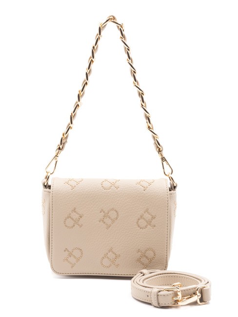 ROCCOBAROCCO LOLA Borsa a spalla con borchiette beige - Borse Donna