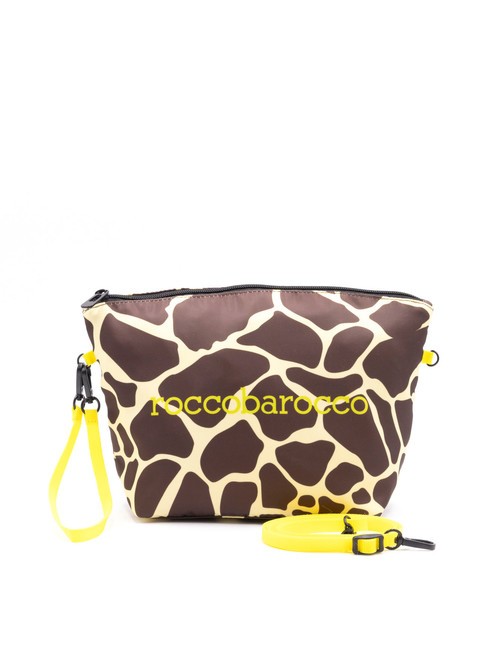 ROCCOBAROCCO BEACH Beauty pochette st animalier giraffe - Beauty Case