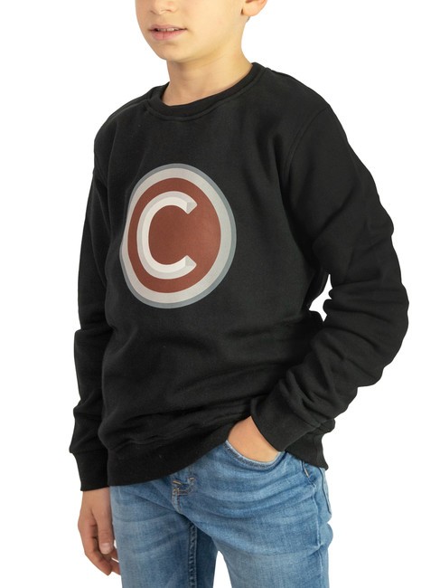 COLMAR MOOD KIDS Felpa girocollo con logo black - Felpe Bambini