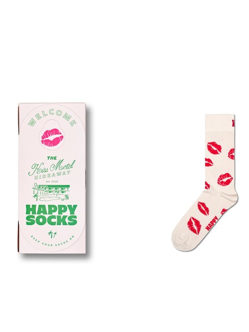 HAPPY SOCKS DO NOT DISTURB Gift box calze 1 paio white - Calze Donna