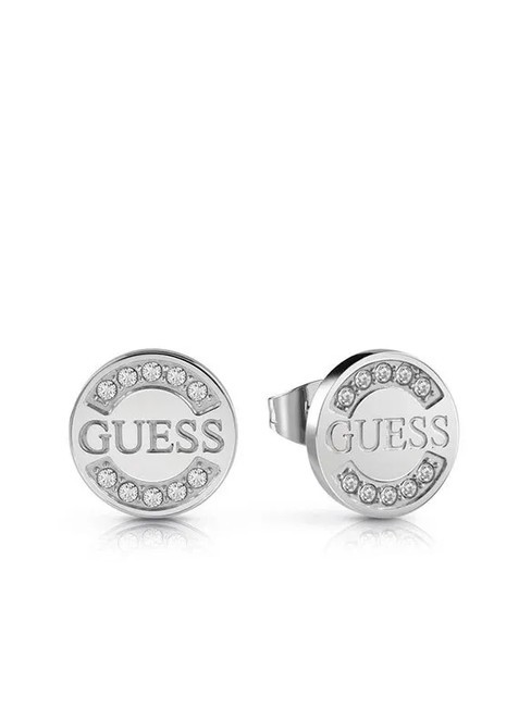 GUESS UPTOWN CHIC Orecchini a bottone SILVER - Orecchini