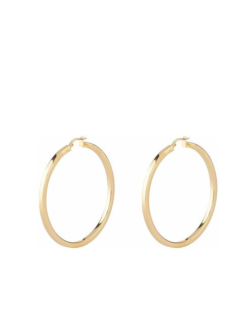 GUESS HOOPS I DID IT AGAIN Orecchini a cerchio sottili yellow gold - Orecchini