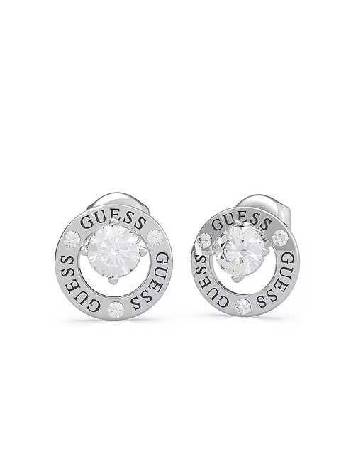 GUESS ALL AROUND YOU Orecchini con cristalli SILVER - Orecchini