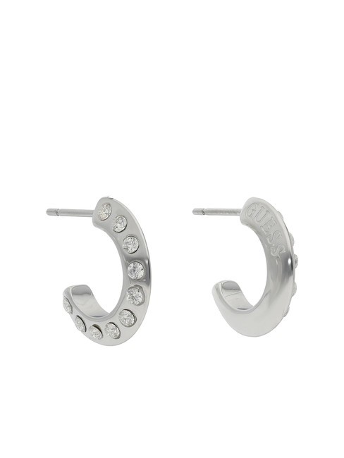 GUESS HOOPS DON T LIE Orecchini semiricerchio SILVER - Orecchini