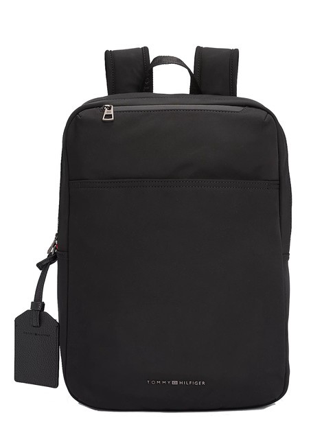 TOMMY HILFIGER TH NYLON Zaino porta PC black - Zaini da lavoro porta PC