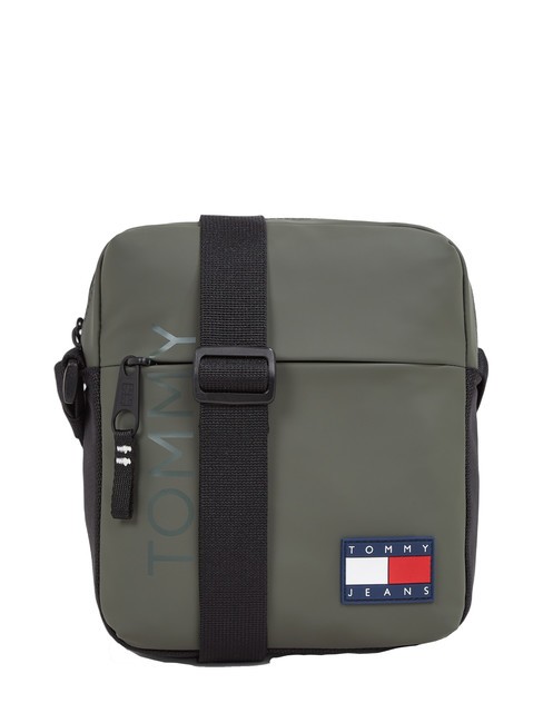 TOMMY HILFIGER TOMMY JEANS DAILY Borsello Mini pewter green - Tracolle Uomo