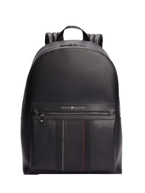 TOMMY HILFIGER TH FOUNDATION Zaino porta PC black - Zaini da lavoro porta PC