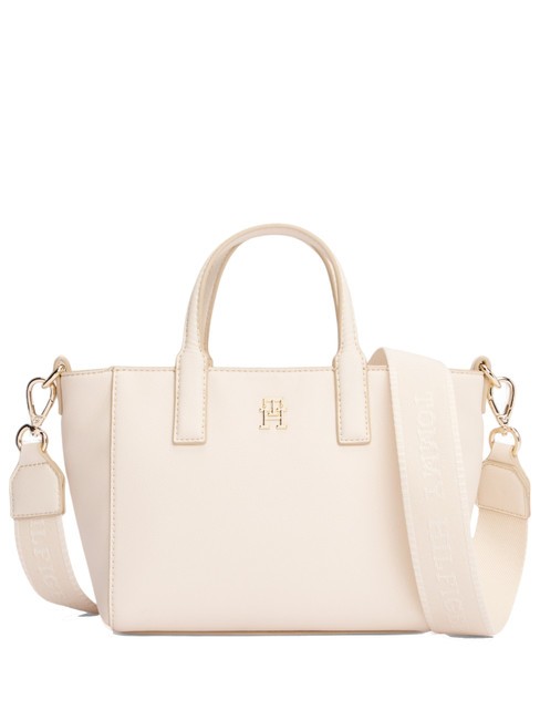 TOMMY HILFIGER TH SOFT LOGO Borsa a mano, con tracolla sugarcane - Borse Donna