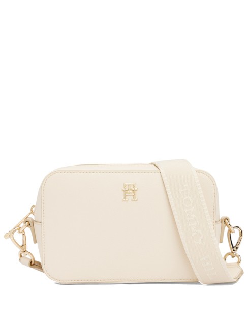 TOMMY HILFIGER TH SOFT LOGO Mini Bag a tracolla sugarcane - Borse Donna