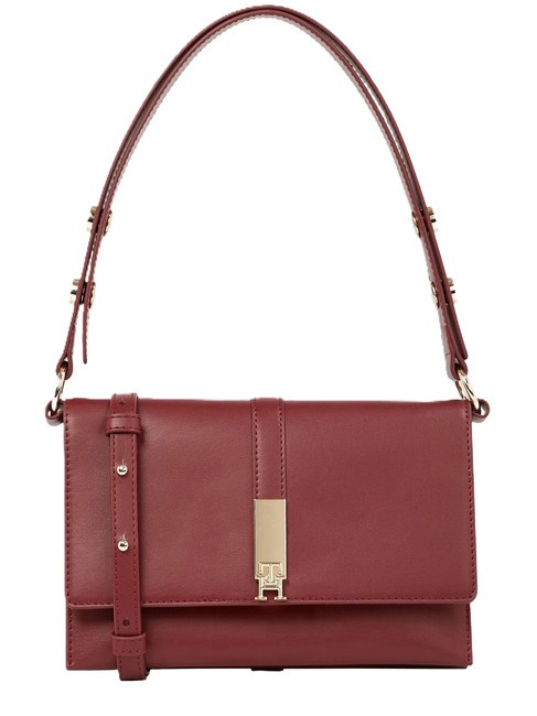 TOMMY HILFIGER TH HERITAGE Borsa a spalla, con tracolla raspberry truffle - Borse Donna