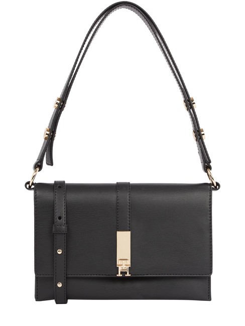 TOMMY HILFIGER TH HERITAGE Borsa a spalla, con tracolla black - Borse Donna