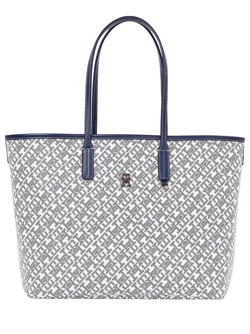 TOMMY HILFIGER TH MONOPLAY Shopping Bag space blue - Borse Donna