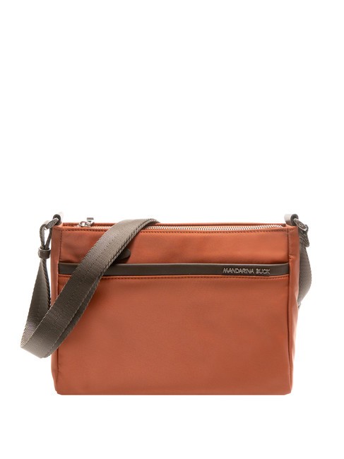 MANDARINA DUCK HUNTER Borsa a tracolla in nylon baked clay - Borse Donna