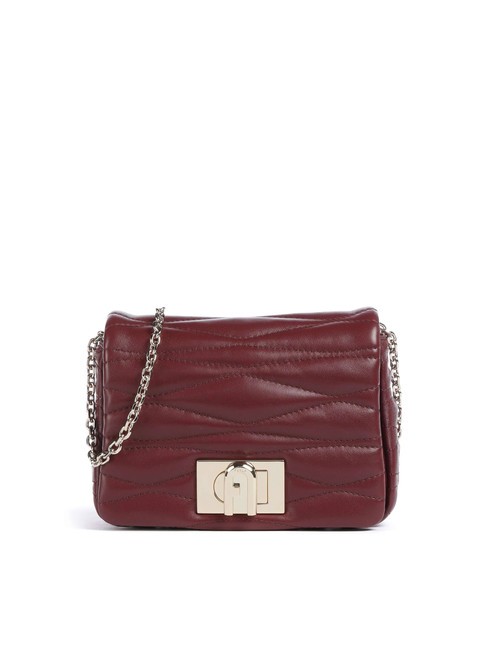 FURLA 1927 Borsa mini a tracolla in pelle Ribes/rosso - Borse Donna