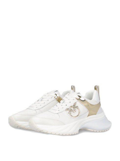 PINKO ARIEL Sneakers con dettagli specchio white - Scarpe Donna