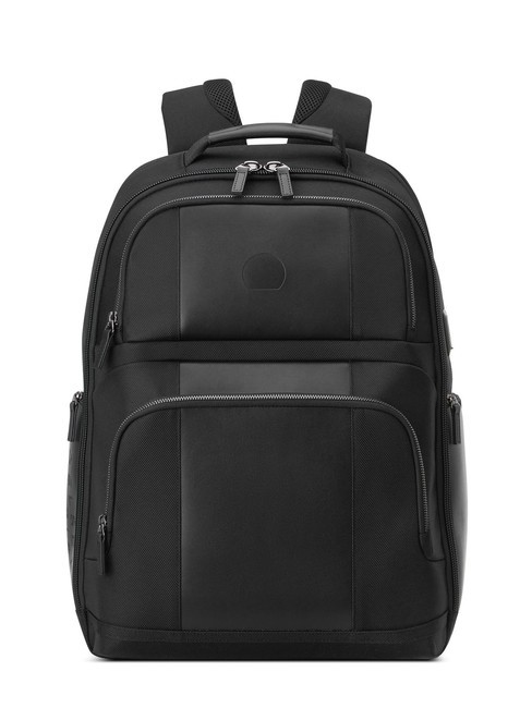 DELSEY WAGRAM Zaino in nylon porta PC 15,6" Nero - Zaini da lavoro porta PC