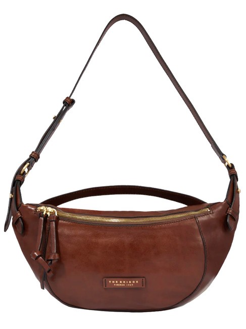 THE BRIDGE STORY  Borsa in pelle MARRONE - Borse Donna