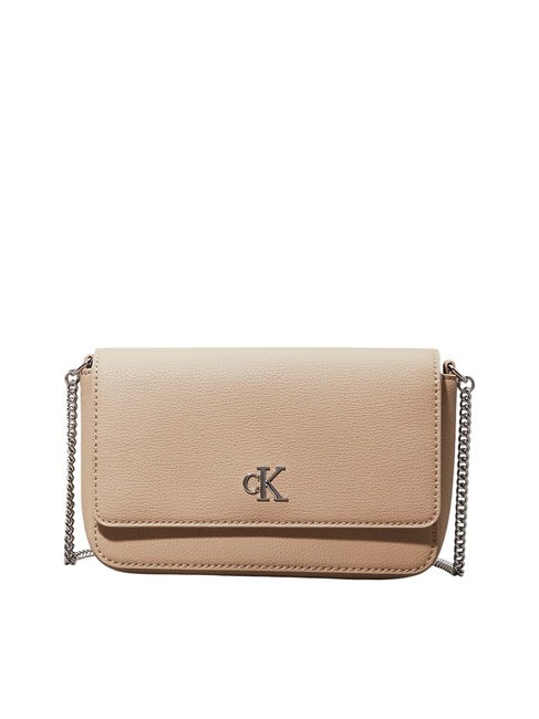 CALVIN KLEIN MINIMAL Borsa mini tracolla catena crockery - Borse Donna