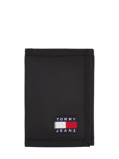 TOMMY HILFIGER TOMMY JEANS Portafoglio verticale black - Portafogli Uomo