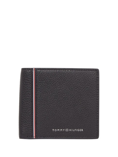 TOMMY HILFIGER TH CORP Portafoglio in pelle black - Portafogli Uomo