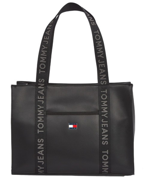 TOMMY HILFIGER TOMMY JEANS DAILY ELEVATED Borsa a spalla black - Borse Donna