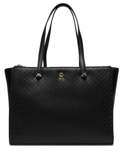 TOMMY HILFIGER TH ETERNITY Shopping Bag black - Borse Donna