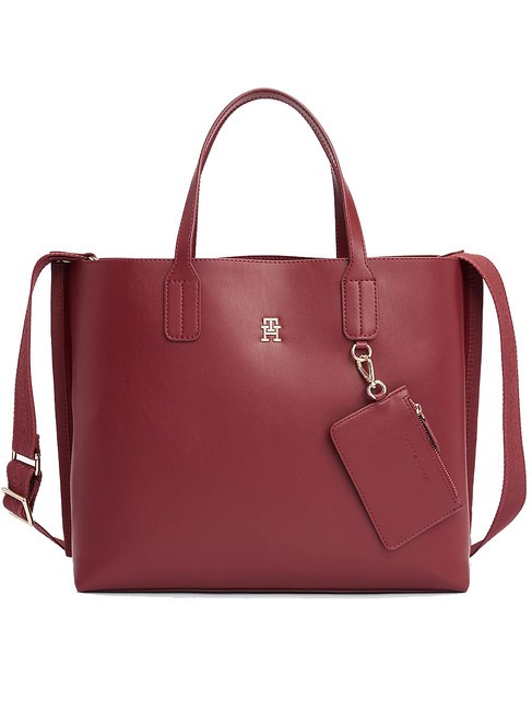 TOMMY HILFIGER TH DISTINCT Borsa a mano, con tracolla raspberry truffle - Borse Donna