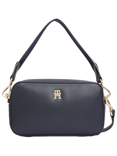 TOMMY HILFIGER TH DISTINCT Mini Bag a mano, con tracolla space blue corp - Borse Donna