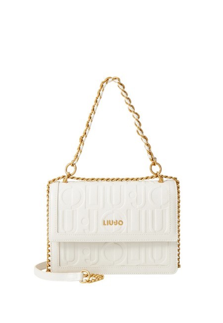 LIUJO ADONIDE Borsa con flap convertible cream - Borse Donna