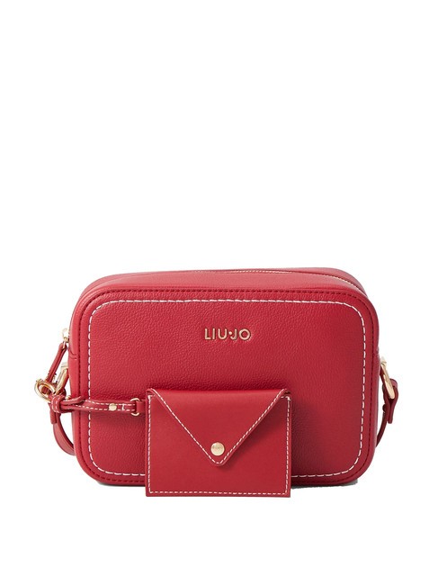 LIUJO MANHATTAN Borsa camera case con pouch rosso pompeiano - Borse Donna