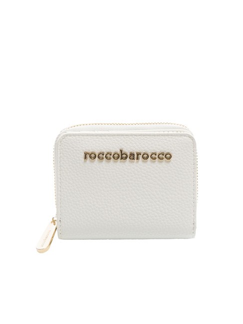 ROCCOBAROCCO CLAIR Portafoglio piccolo portamonete white - Portafogli Donna