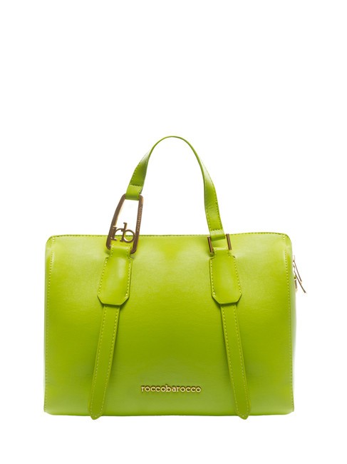 ROCCOBAROCCO GAIA  Bauletto a mano, con tracolla green - Borse Donna