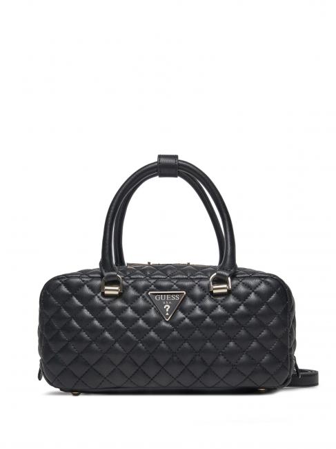 GUESS ECO RIANEE Borsa a bauletto con tracolla NERO - Borse Donna