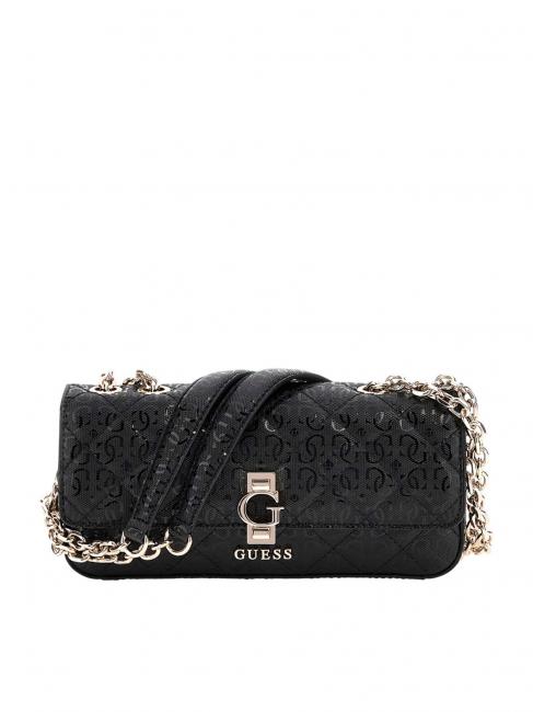 GUESS BESSEY Borsa convertible con patta NERO - Borse Donna